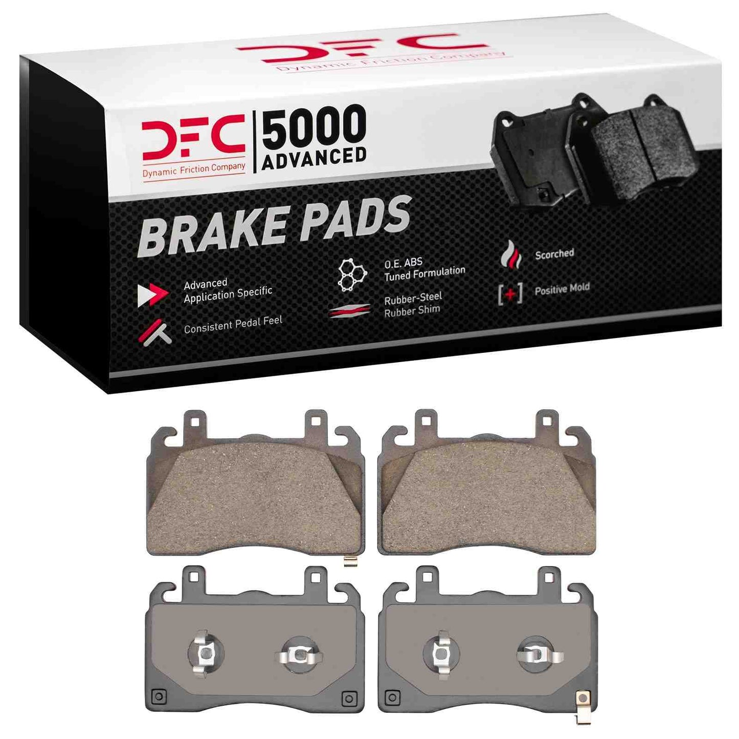 Dynamic Friction Company Disc Brake Pad Set 1551-2496-00