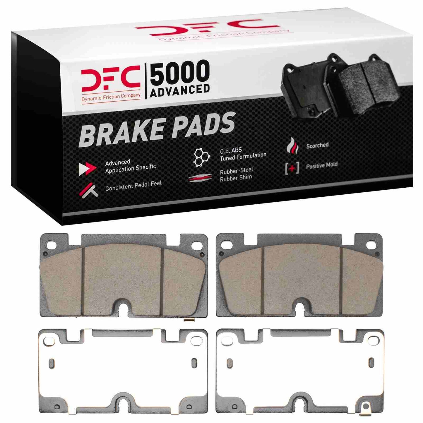 Dynamic Friction Company Disc Brake Pad Set 1551-2498-00