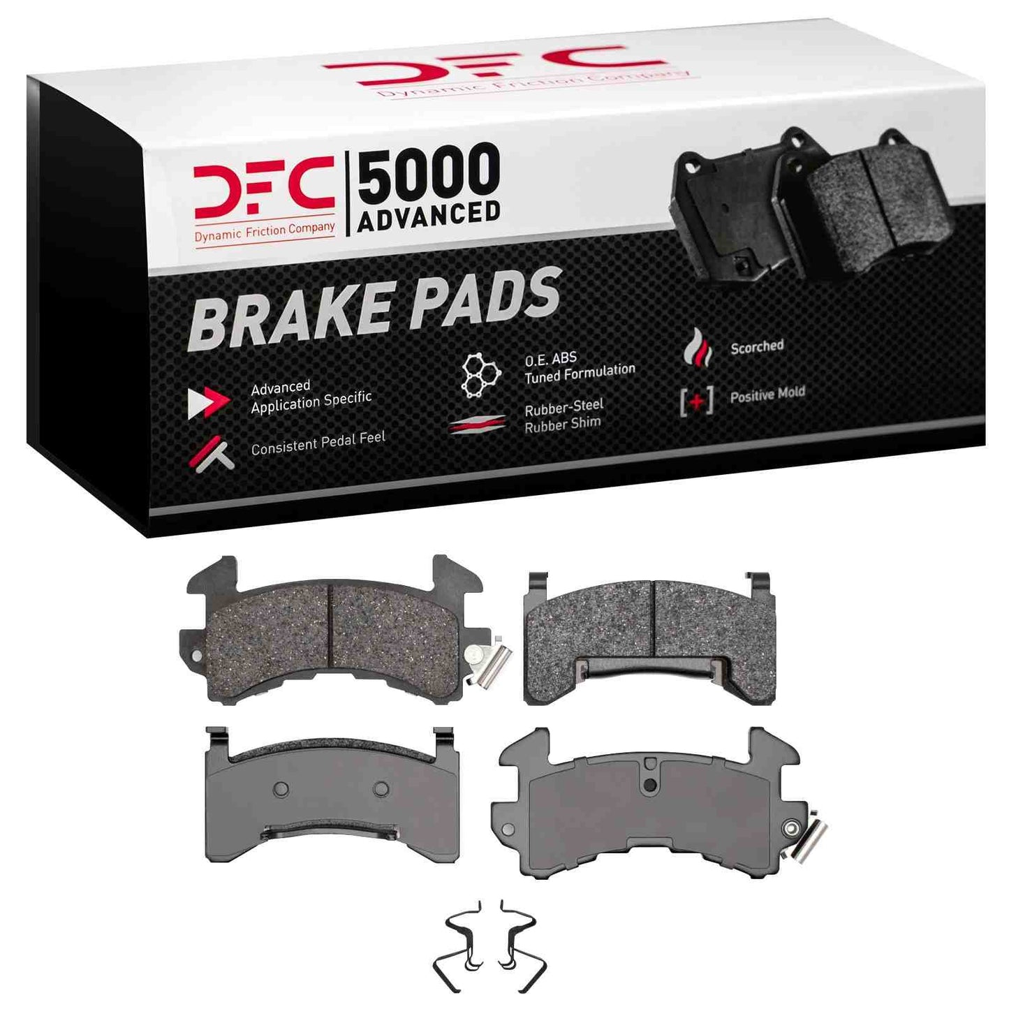 Dynamic Friction Company Disc Brake Pad Set 1552-0154-00