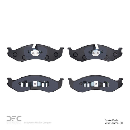 Dynamic Friction Company Disc Brake Pad Set 1552-0477-00