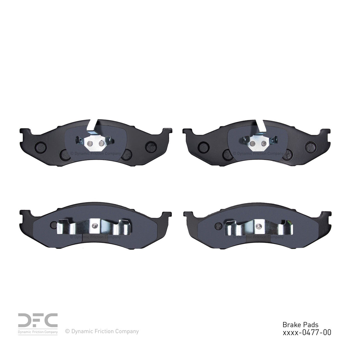 Dynamic Friction Company Disc Brake Pad Set 1552-0477-00