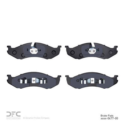 Dynamic Friction Company Disc Brake Pad Set 1552-0477-00