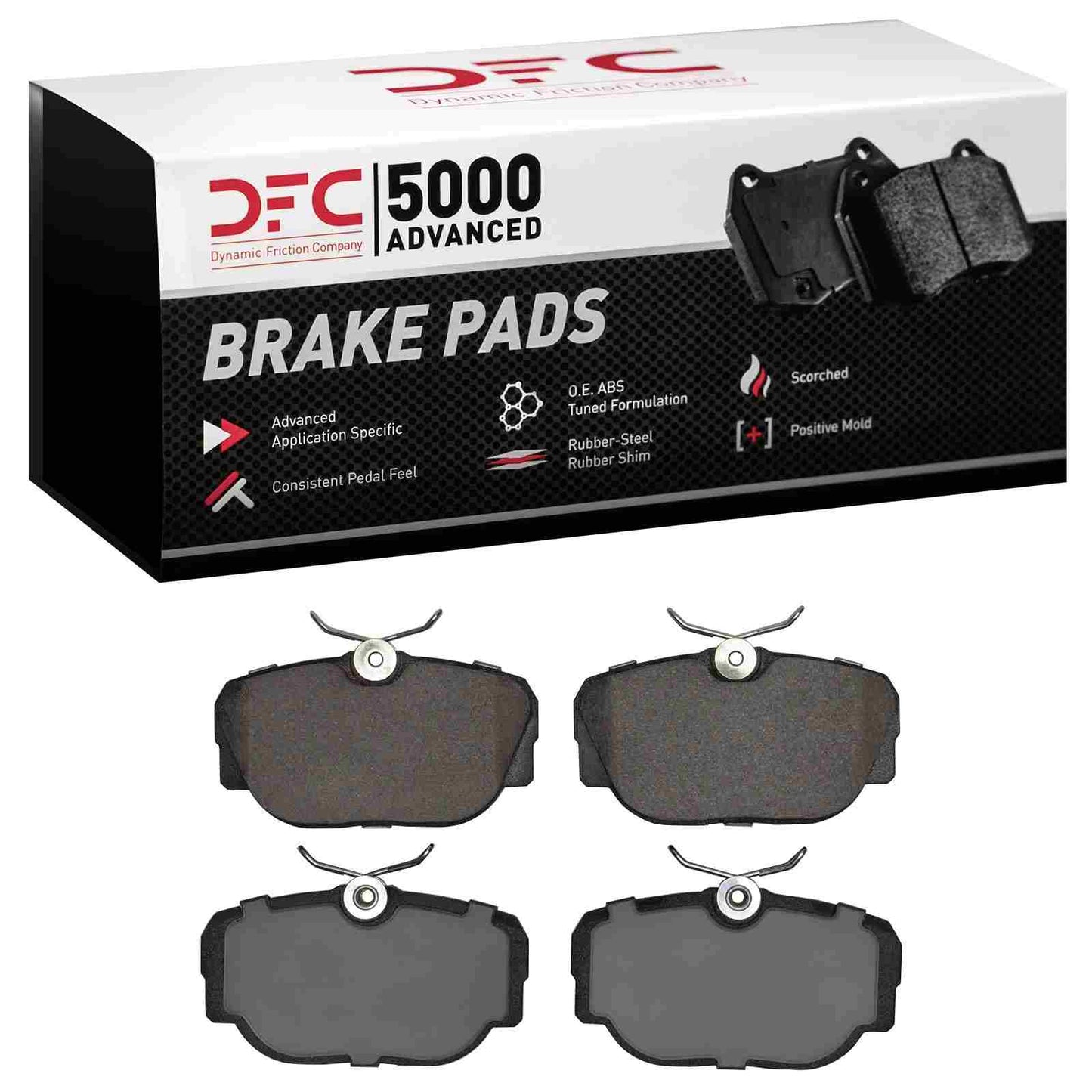 Dynamic Friction Company Disc Brake Pad Set 1552-0493-00