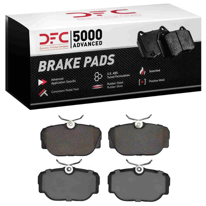 Dynamic Friction Company Disc Brake Pad Set 1552-0493-00