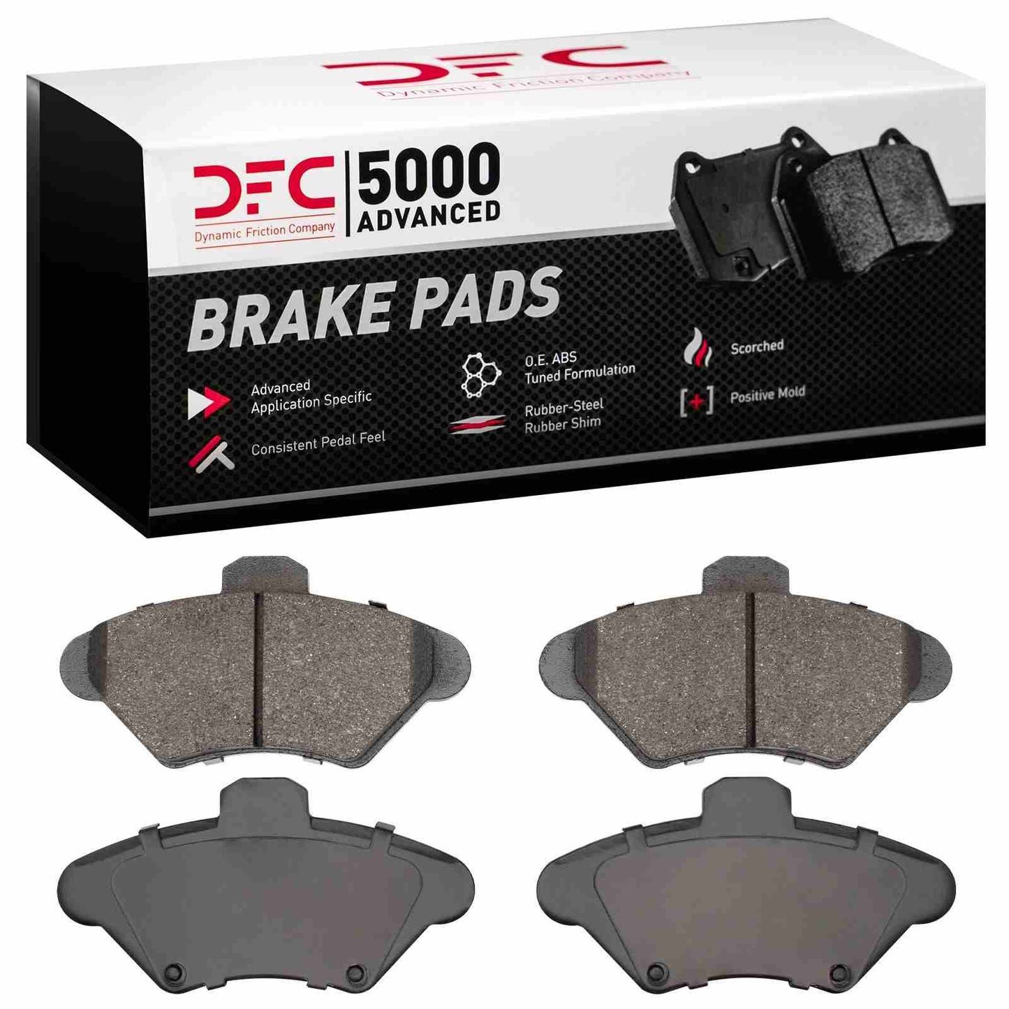 Dynamic Friction Company Disc Brake Pad Set 1552-0600-00