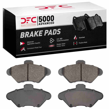 Dynamic Friction Company Disc Brake Pad Set 1552-0600-00