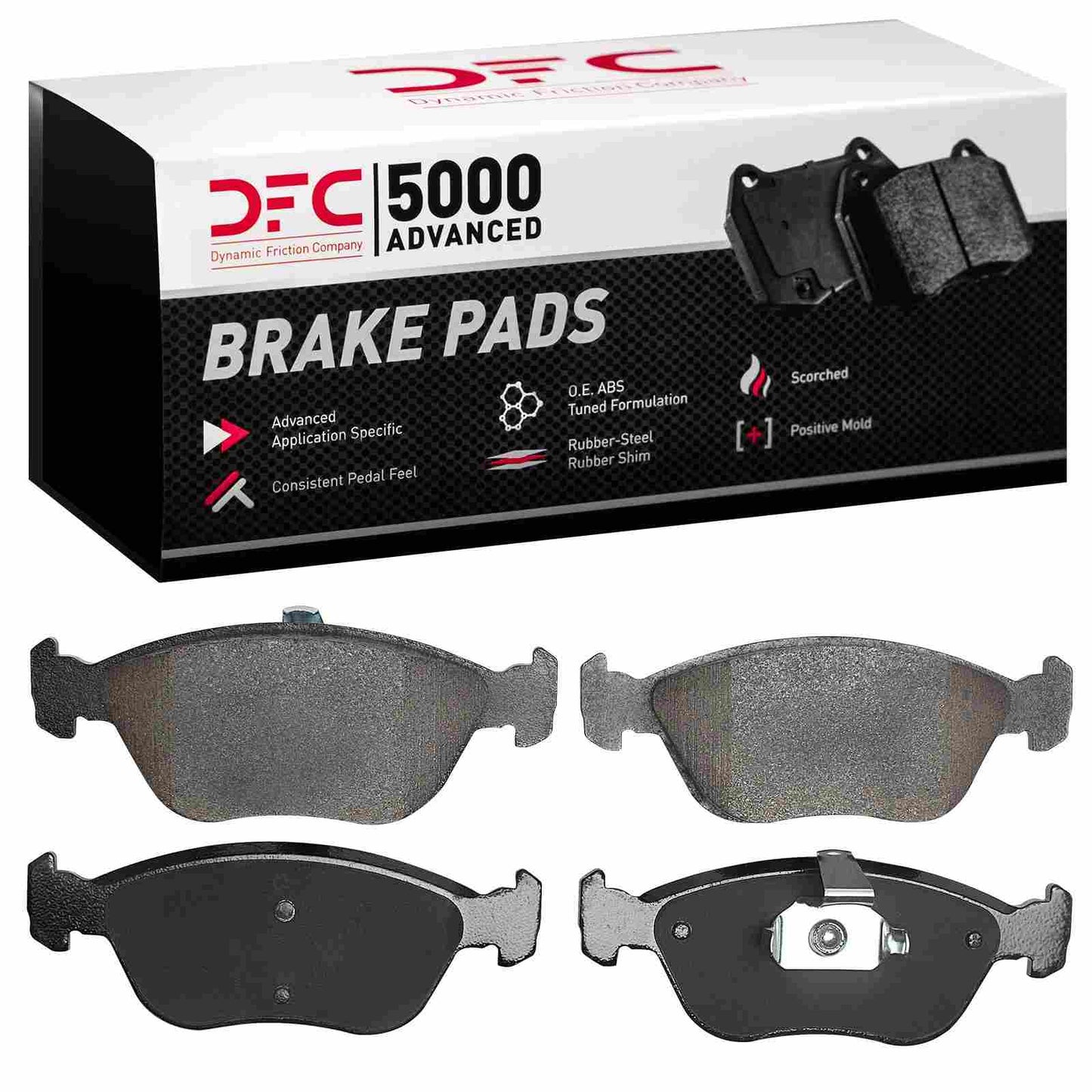 Dynamic Friction Company Disc Brake Pad Set 1552-0618-00
