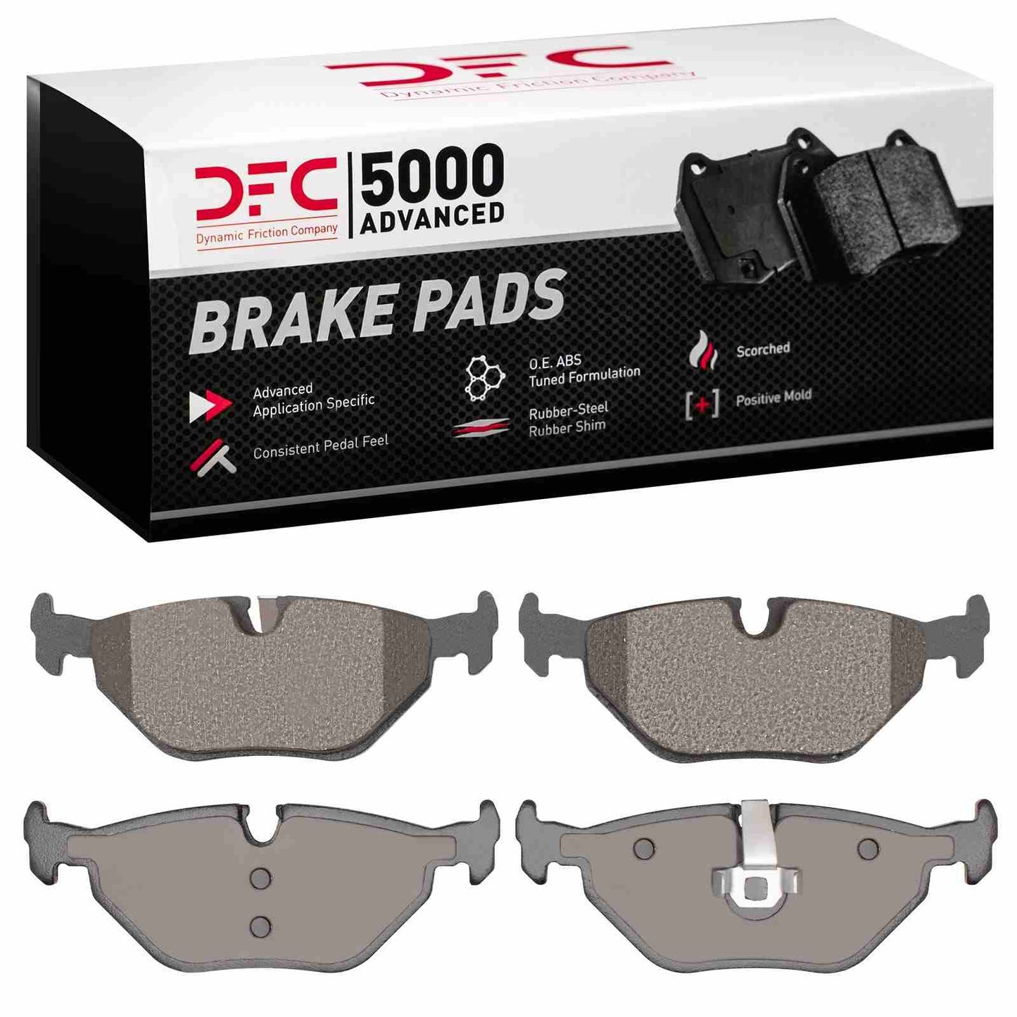 Dynamic Friction Company Disc Brake Pad Set 1552-0692-00