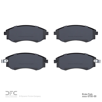 Dynamic Friction Company Disc Brake Pad Set 1552-0700-00