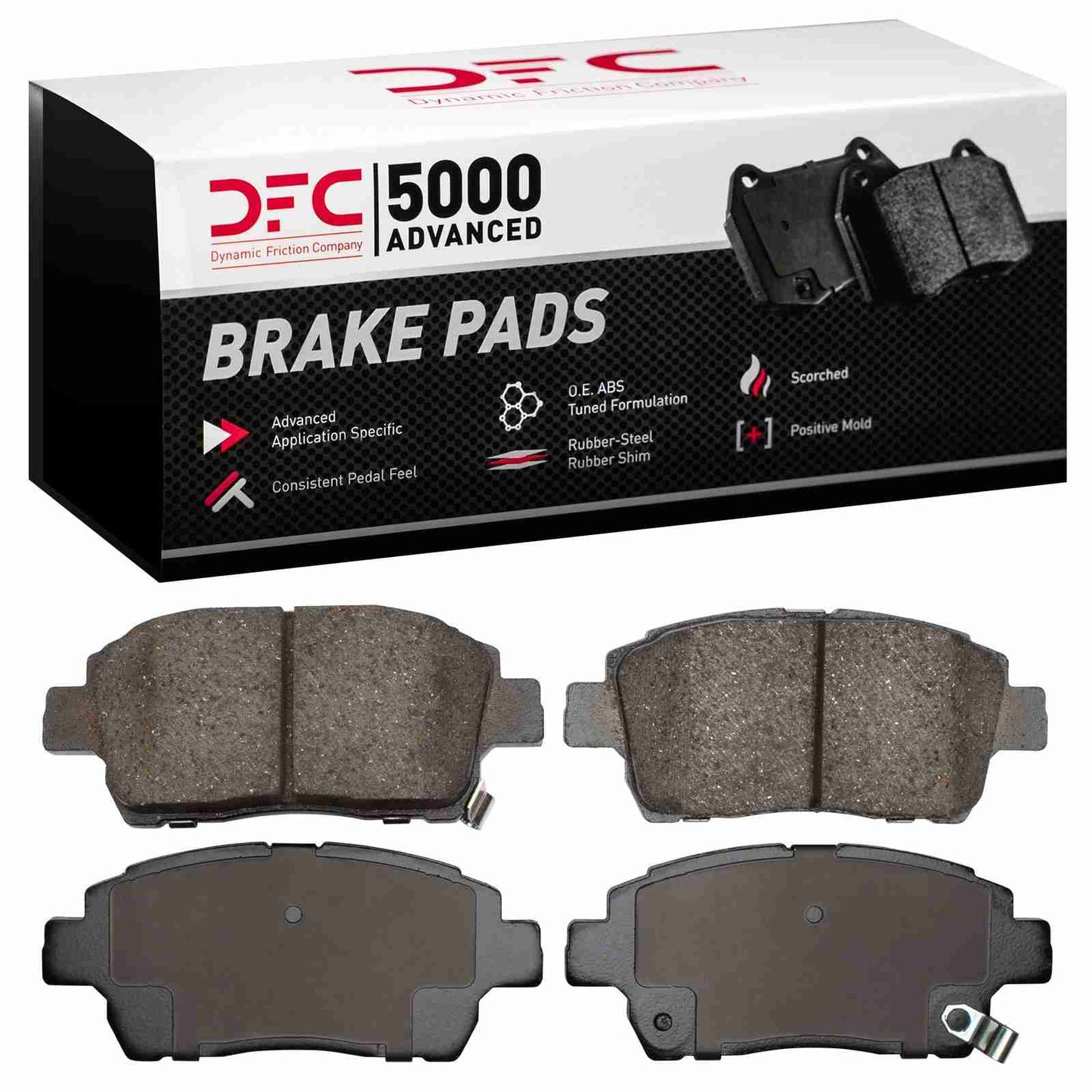 Dynamic Friction Company Disc Brake Pad Set 1552-0822-00
