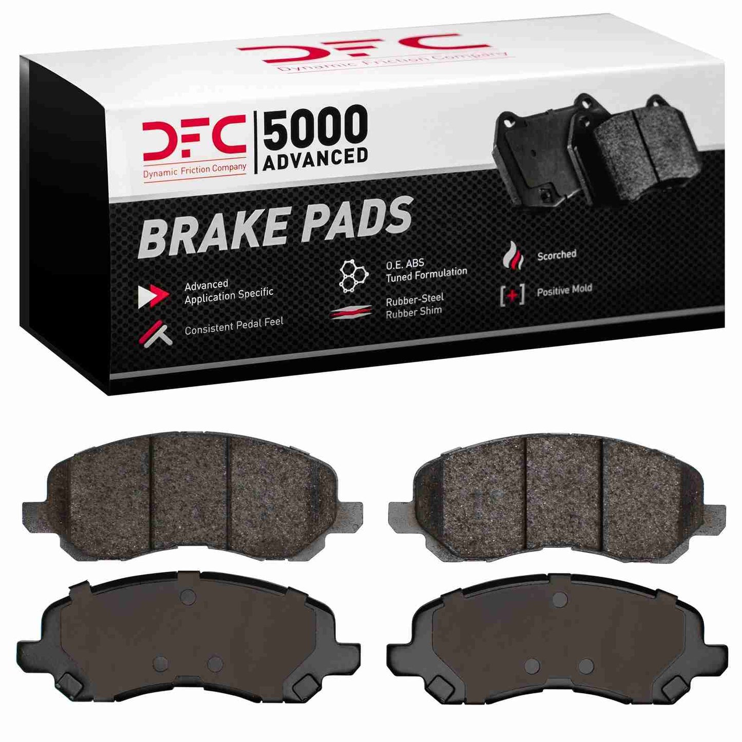 Dynamic Friction Company Disc Brake Pad Set 1552-0866-00