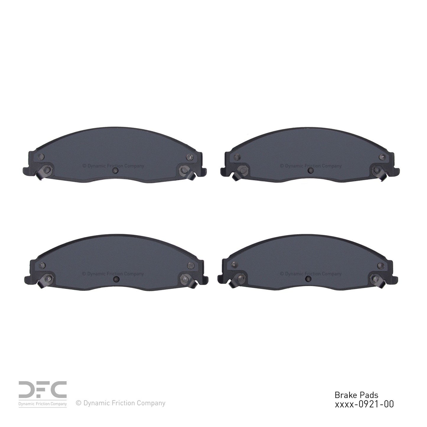 Dynamic Friction Company Disc Brake Pad Set 1552-0921-00