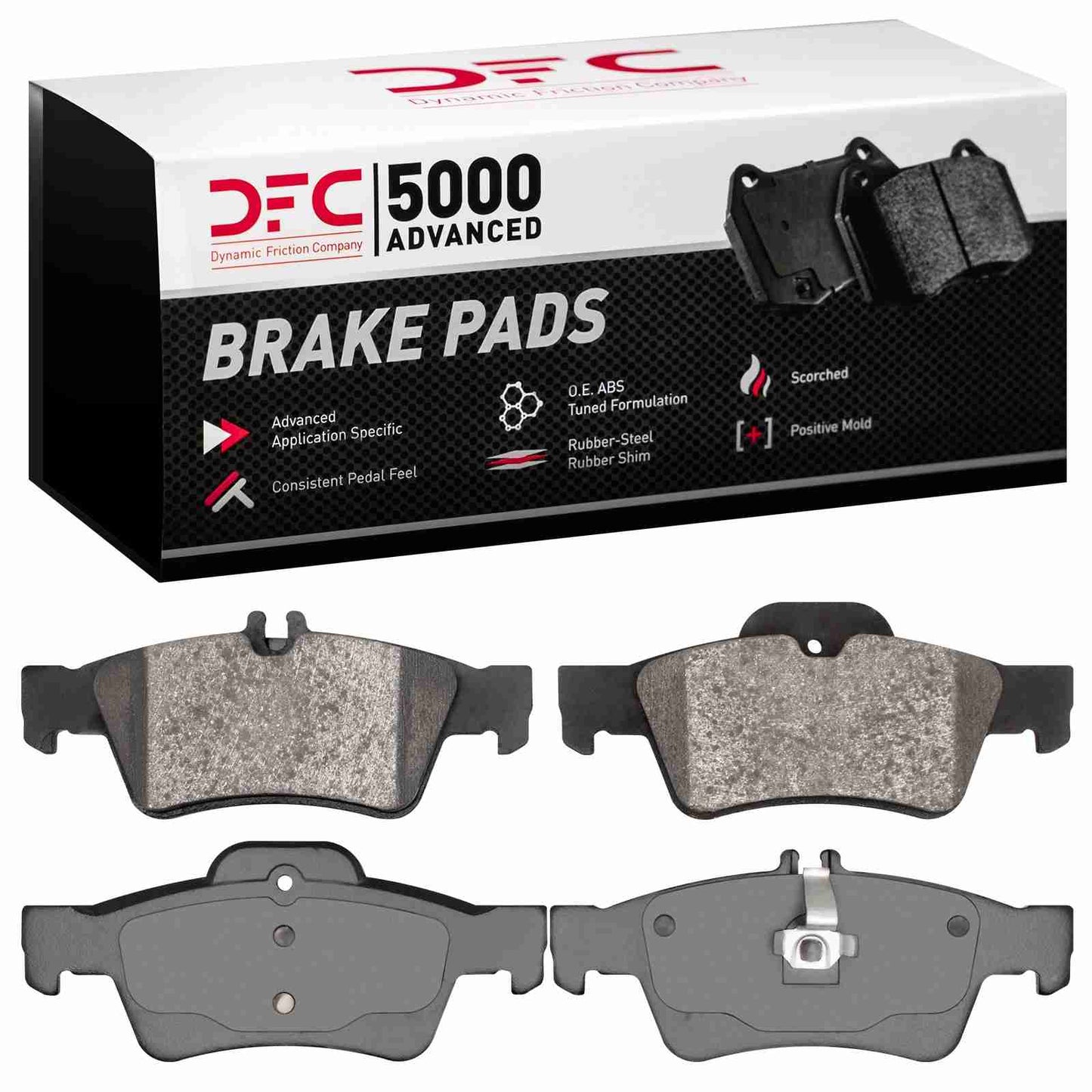 Dynamic Friction Company Disc Brake Pad Set 1552-0986-00