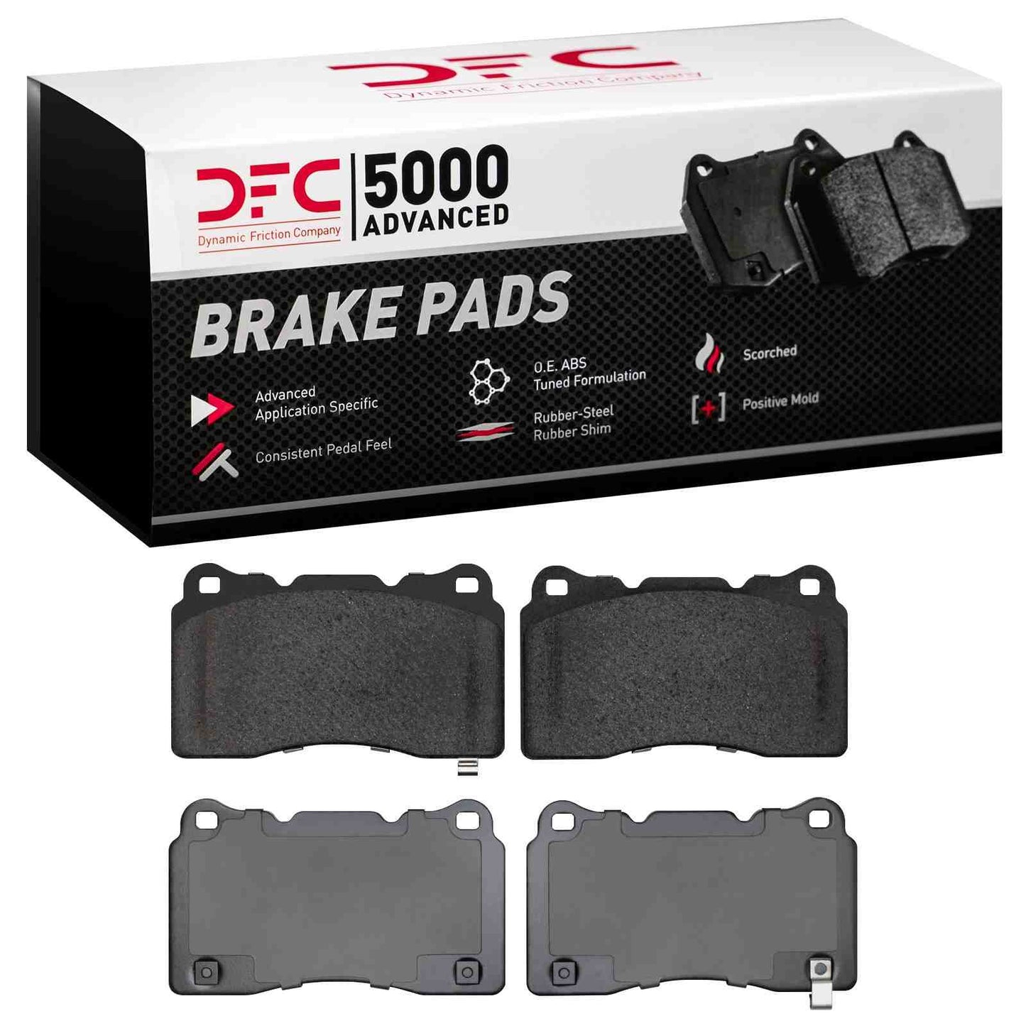 Dynamic Friction Company Disc Brake Pad Set 1552-1001-00