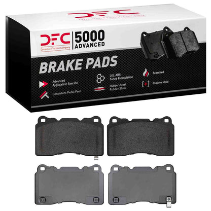 Dynamic Friction Company Disc Brake Pad Set 1552-1001-00