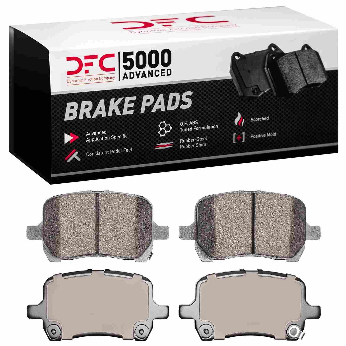 Dynamic Friction Company Disc Brake Pad Set 1552-1028-00