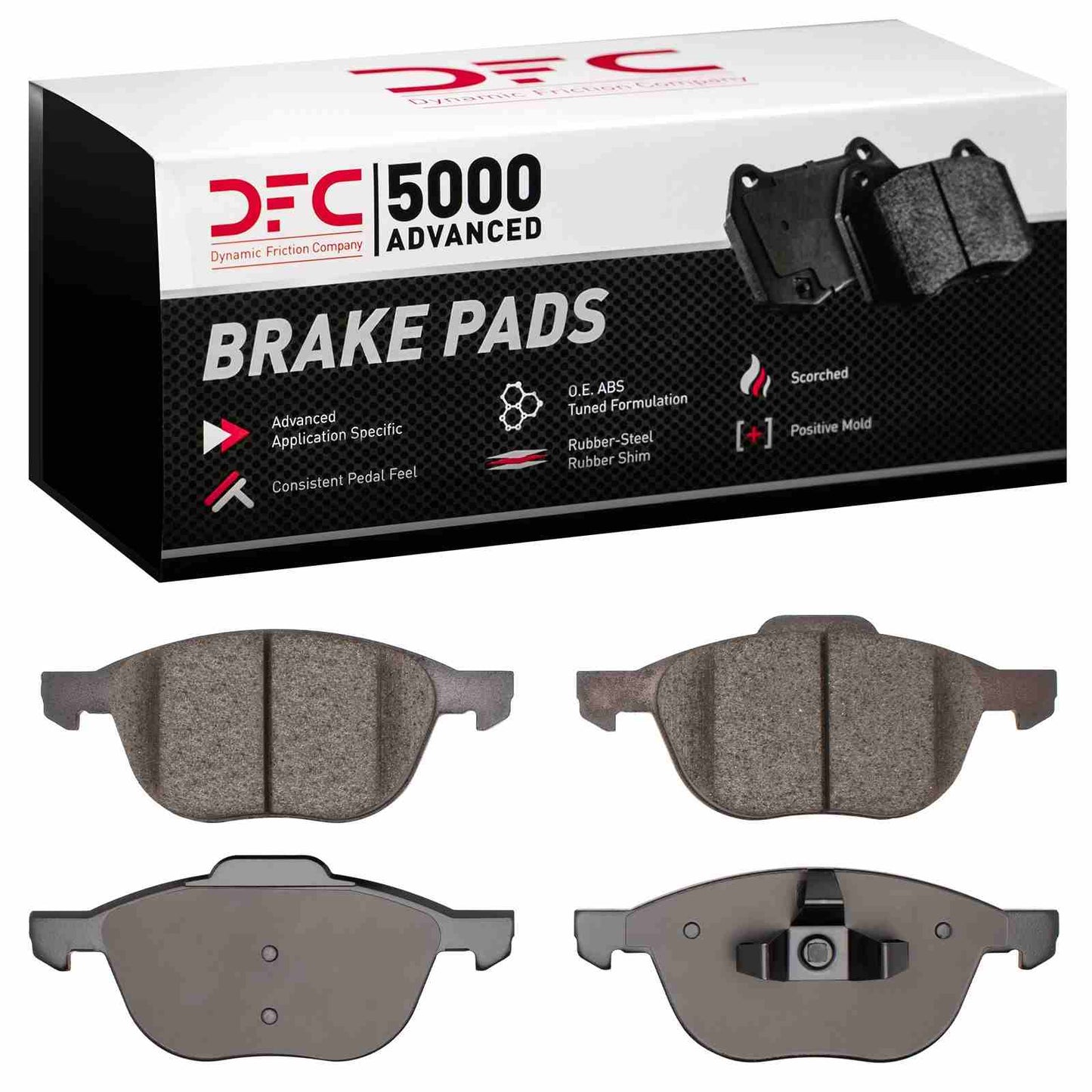 Dynamic Friction Company Disc Brake Pad Set 1552-1044-00