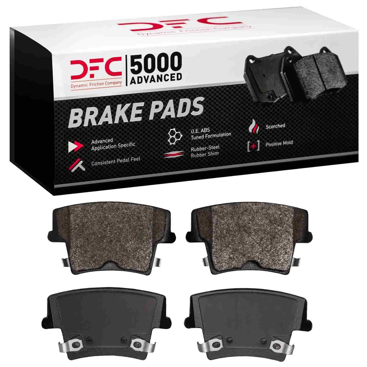 Dynamic Friction Company Disc Brake Pad Set 1552-1057-00