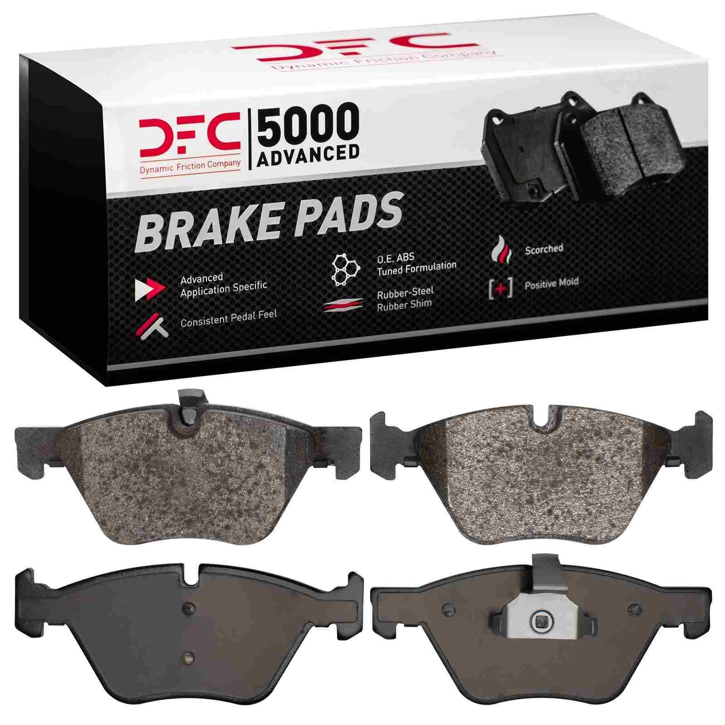 Dynamic Friction Company Disc Brake Pad Set 1552-1061-00