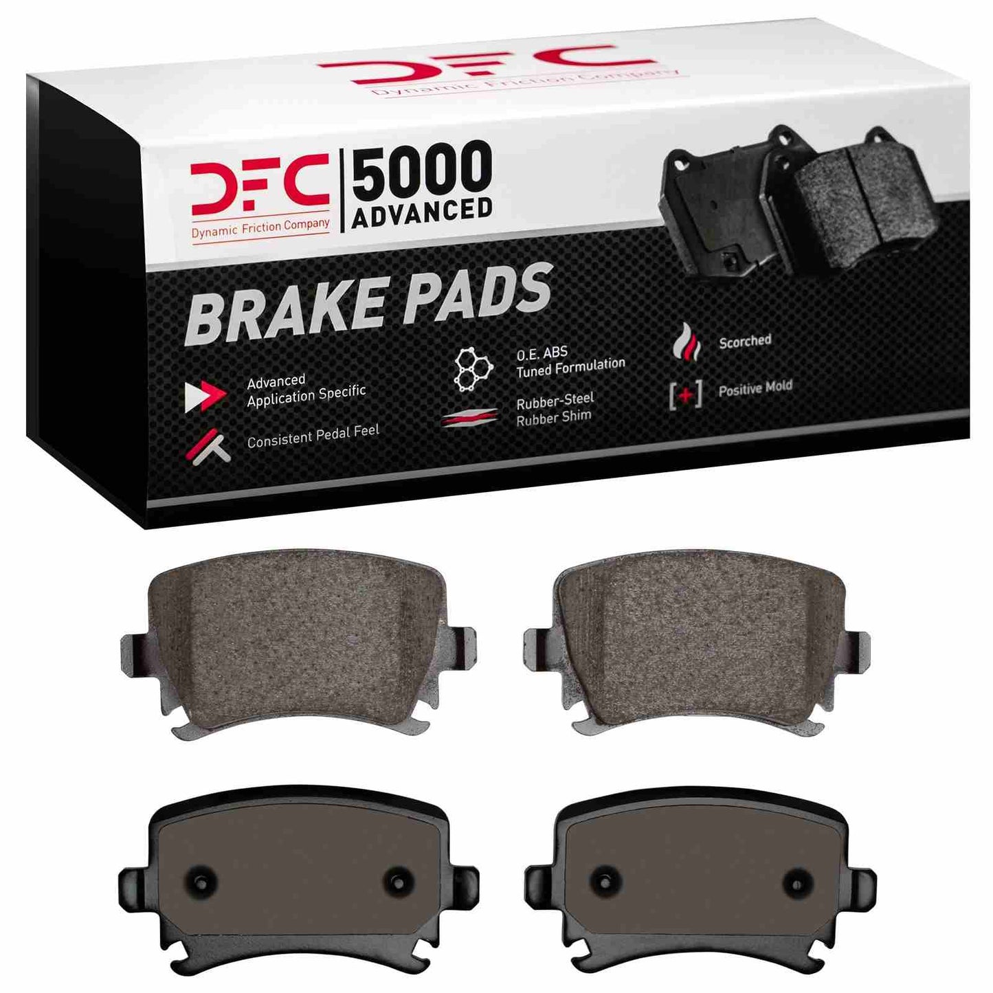 Dynamic Friction Company Disc Brake Pad Set 1552-1108-00