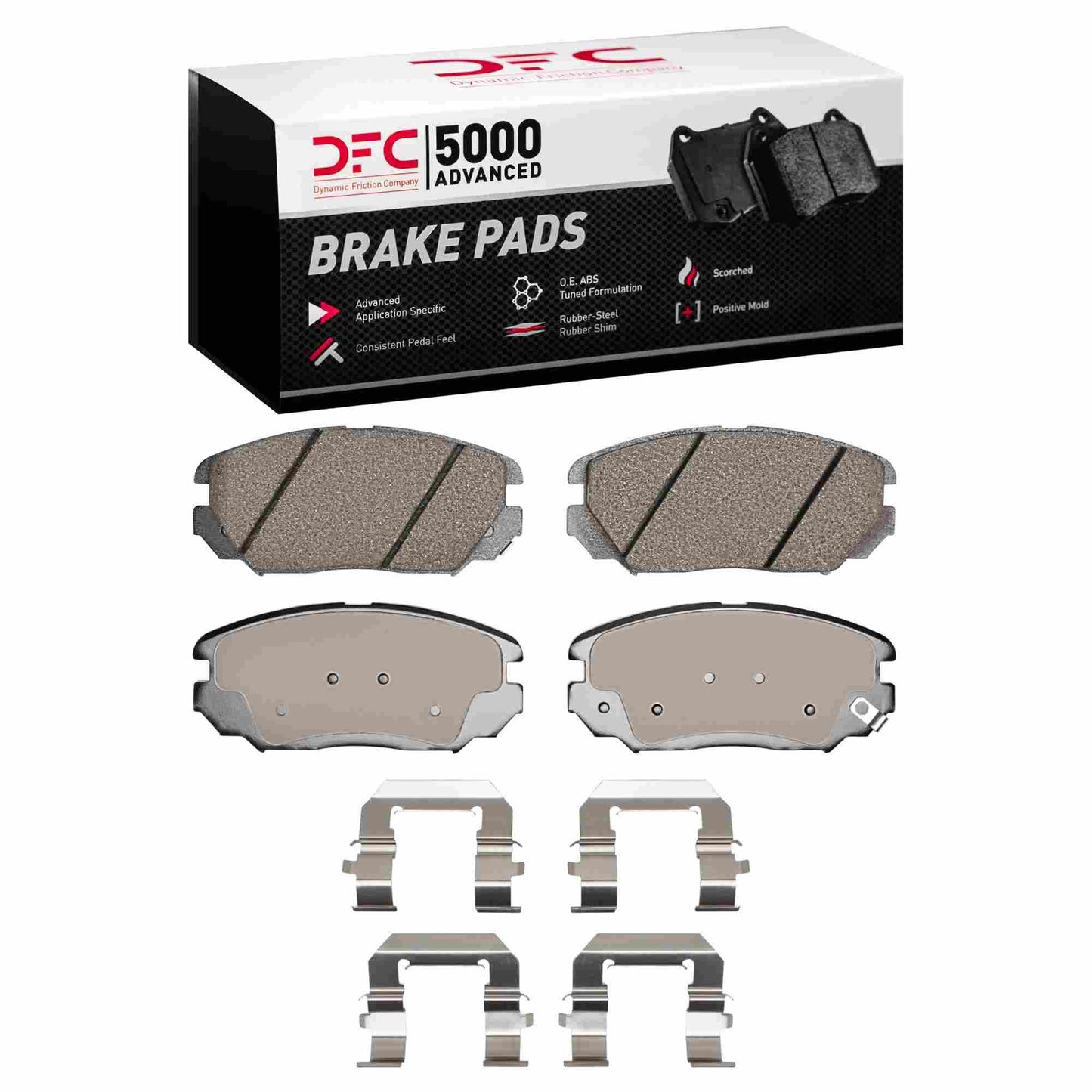 Dynamic Friction Company Disc Brake Pad Set 1552-1125-02