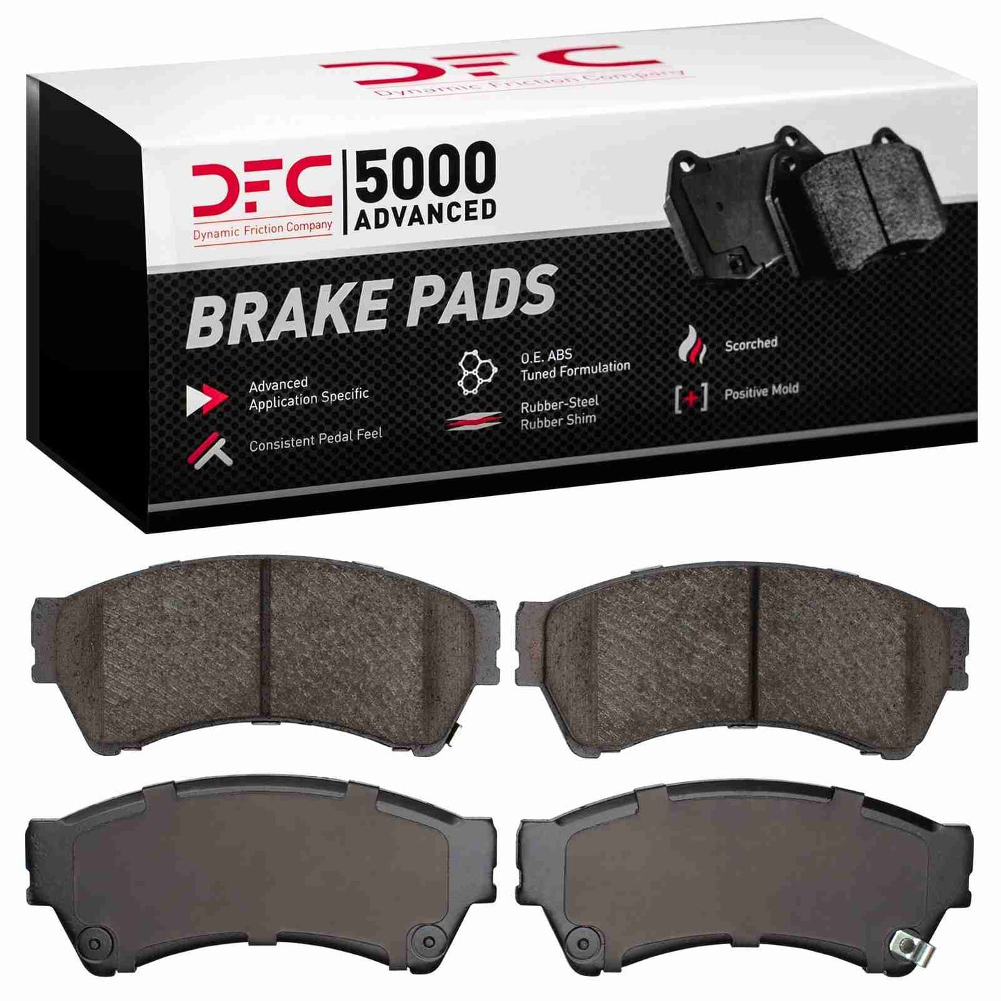 Dynamic Friction Company Disc Brake Pad Set 1552-1164-00