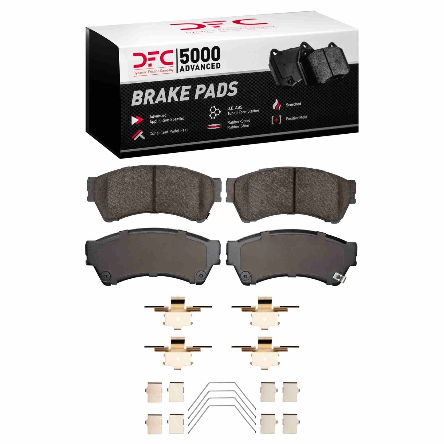 Dynamic Friction Company Disc Brake Pad Set 1552-1164-01