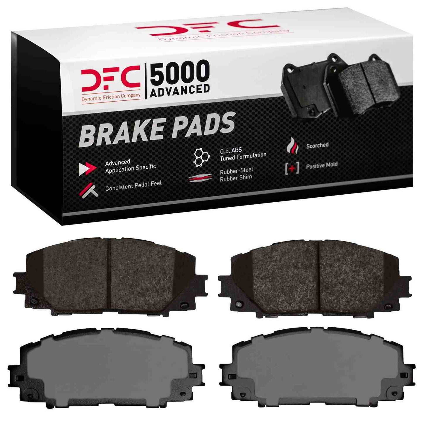 Dynamic Friction Company Disc Brake Pad Set 1552-1184-10