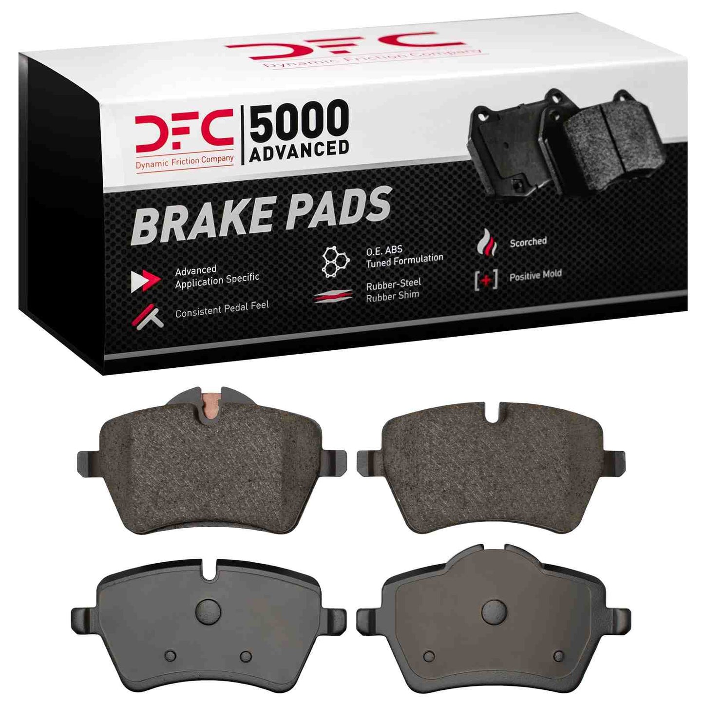 Dynamic Friction Company Disc Brake Pad Set 1552-1204-00