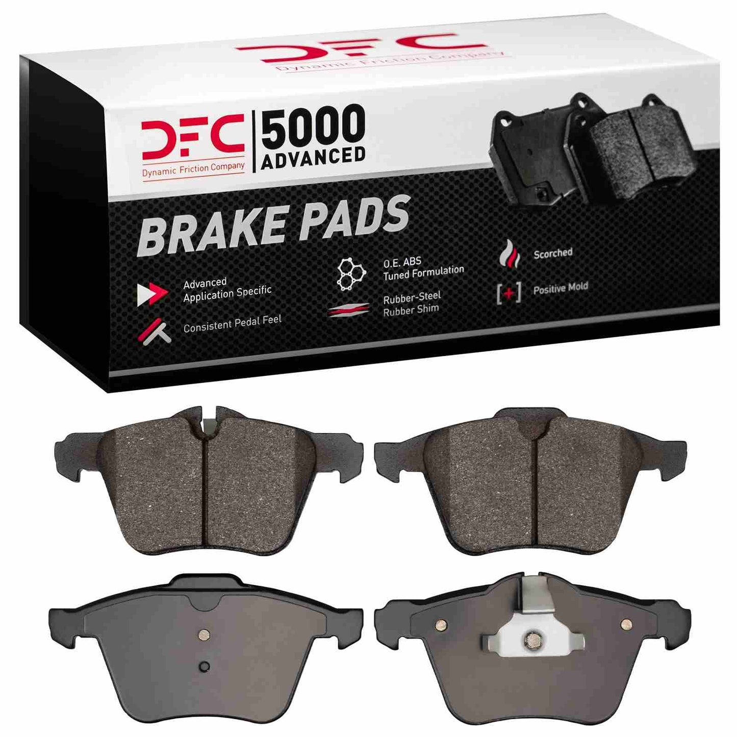 Dynamic Friction Company Disc Brake Pad Set 1552-1240-00