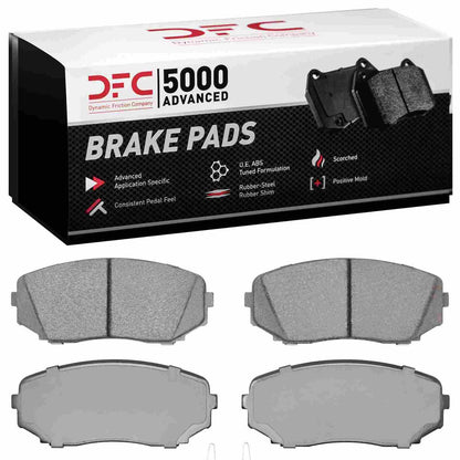 Dynamic Friction Company Disc Brake Pad Set 1552-1258-00