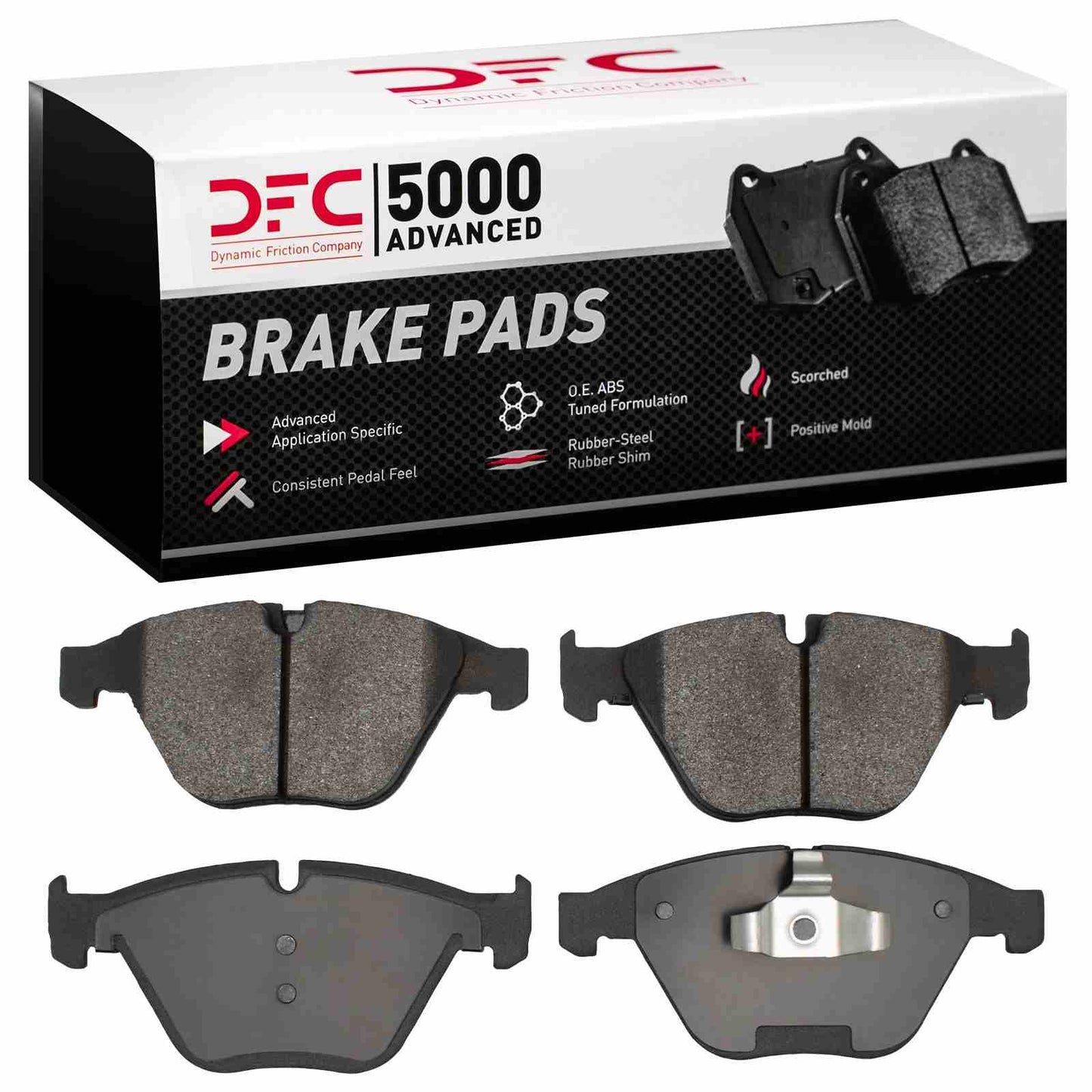 Dynamic Friction Company Disc Brake Pad Set 1552-1260-00