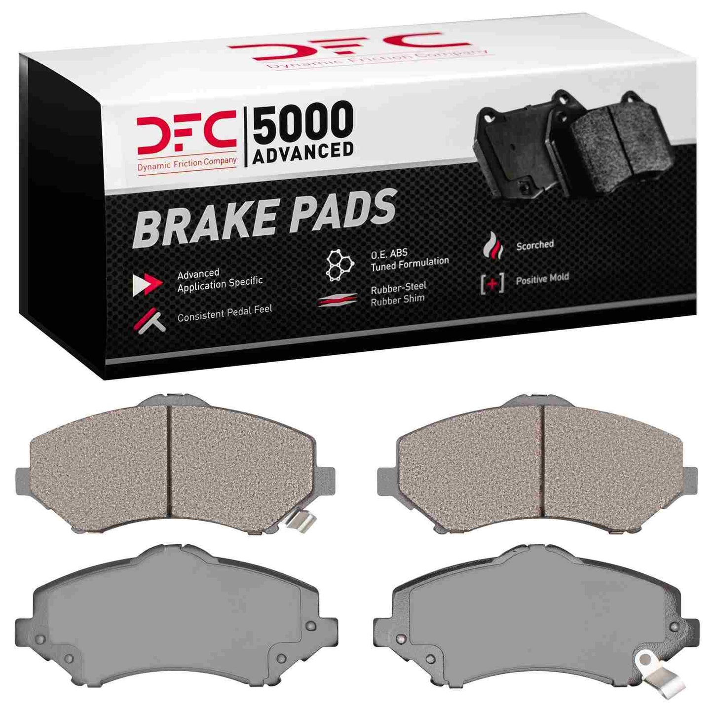 Dynamic Friction Company Disc Brake Pad Set 1552-1273-00