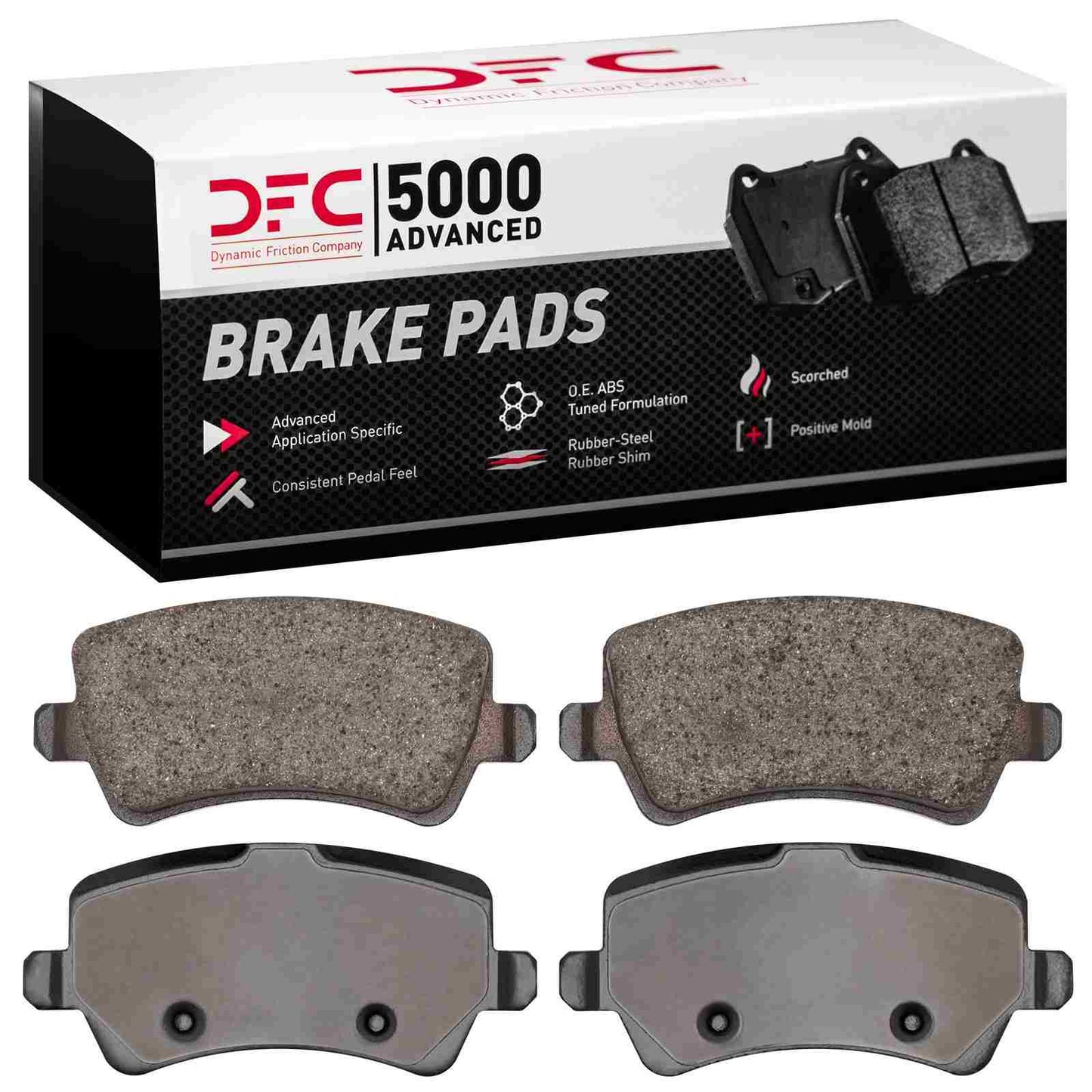 Dynamic Friction Company Disc Brake Pad Set 1552-1307-00