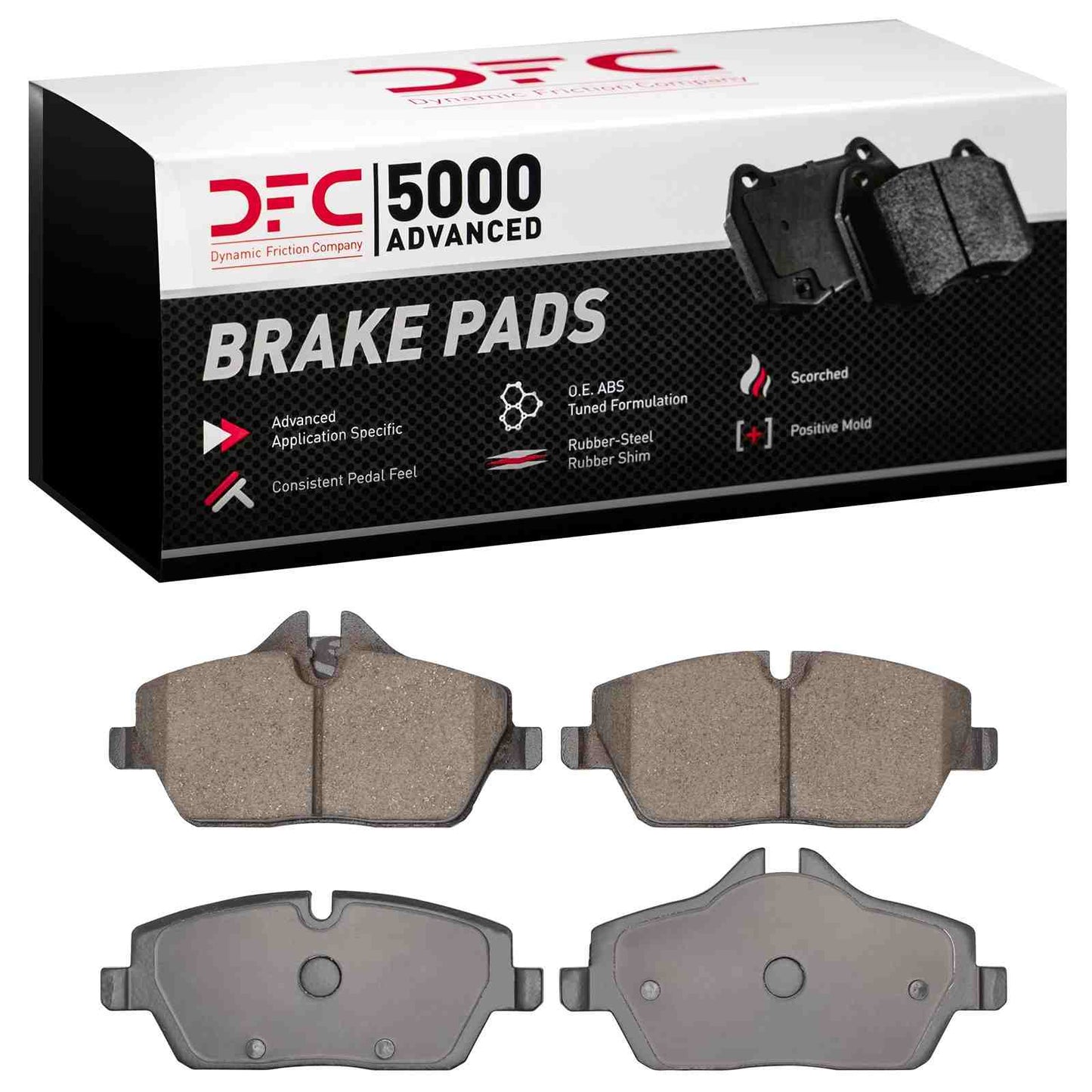 Dynamic Friction Company Disc Brake Pad Set 1552-1308-00