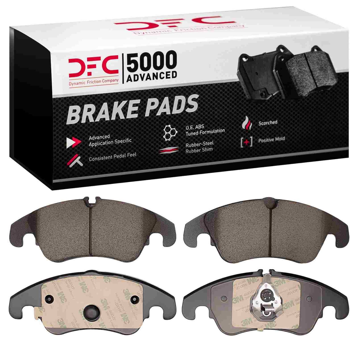 Dynamic Friction Company Disc Brake Pad Set 1552-1322-00