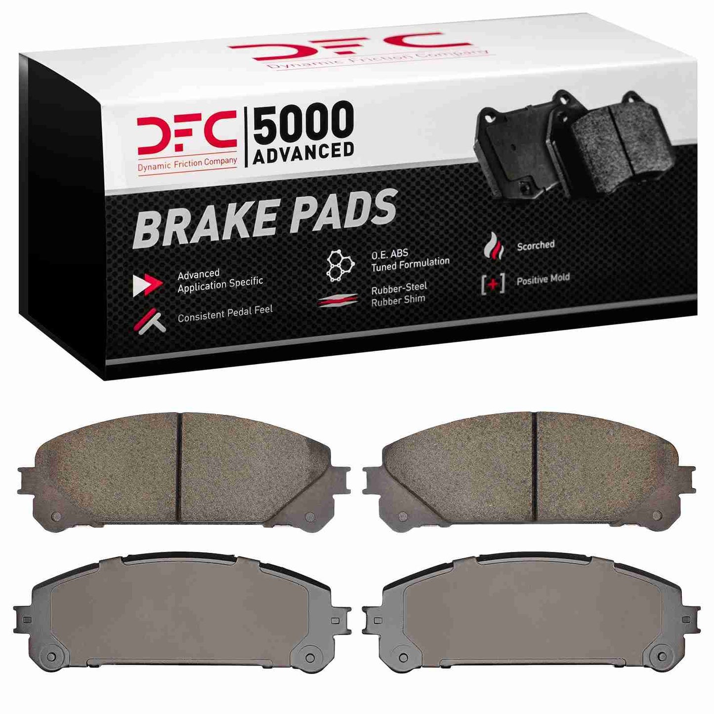 Dynamic Friction Company Disc Brake Pad Set 1552-1324-00