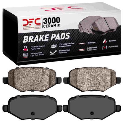 Dynamic Friction Company Disc Brake Pad Set 1552-1377-00
