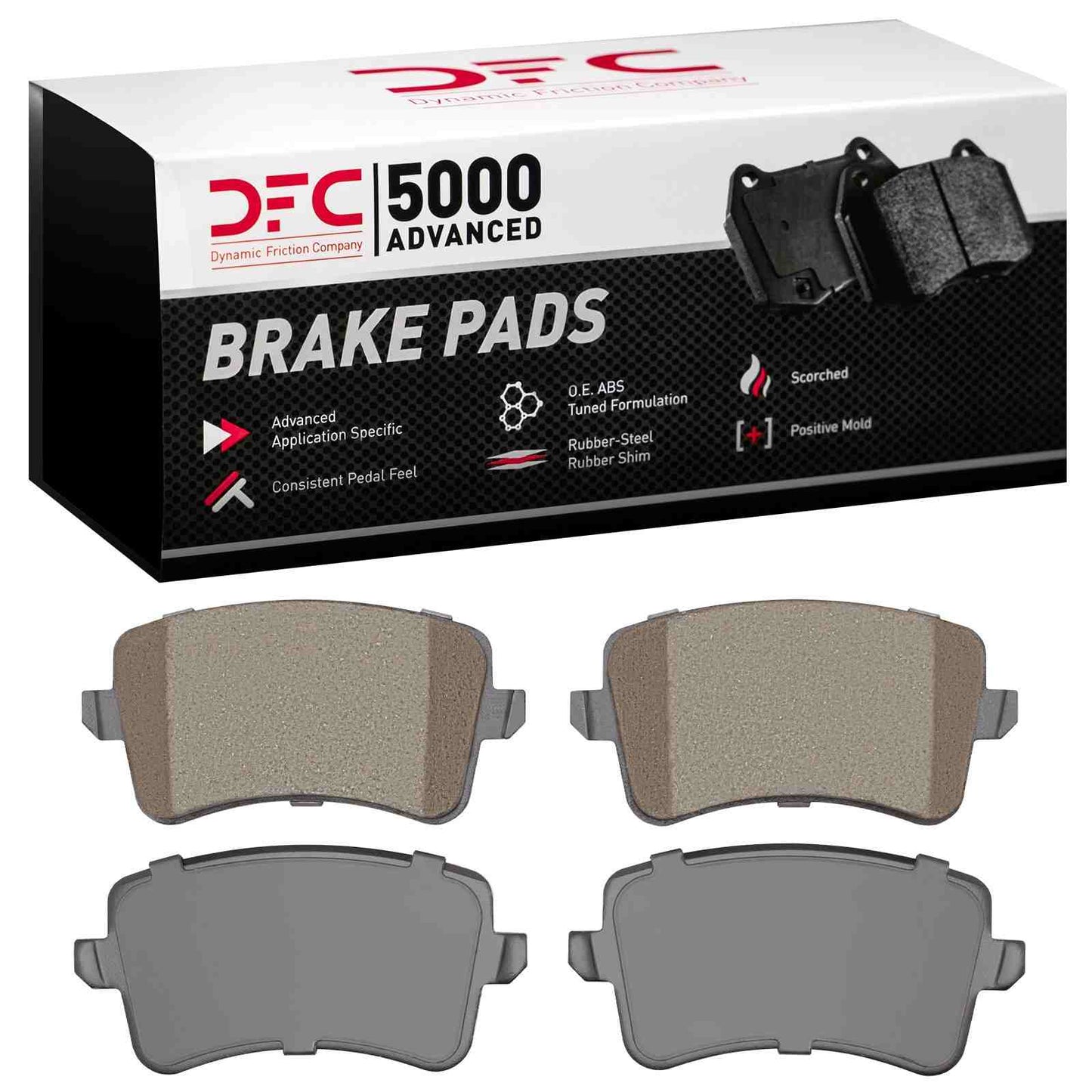 Dynamic Friction Company Disc Brake Pad Set 1552-1386-00