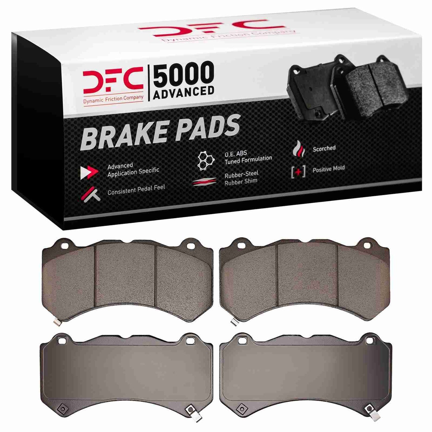 Dynamic Friction Company Disc Brake Pad Set 1552-1405-00
