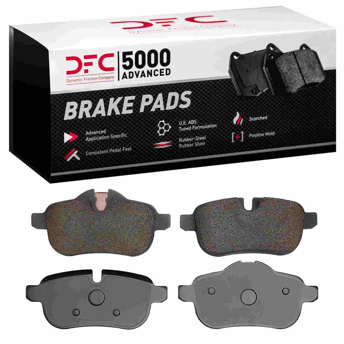 Dynamic Friction Company Disc Brake Pad Set 1552-1433-00