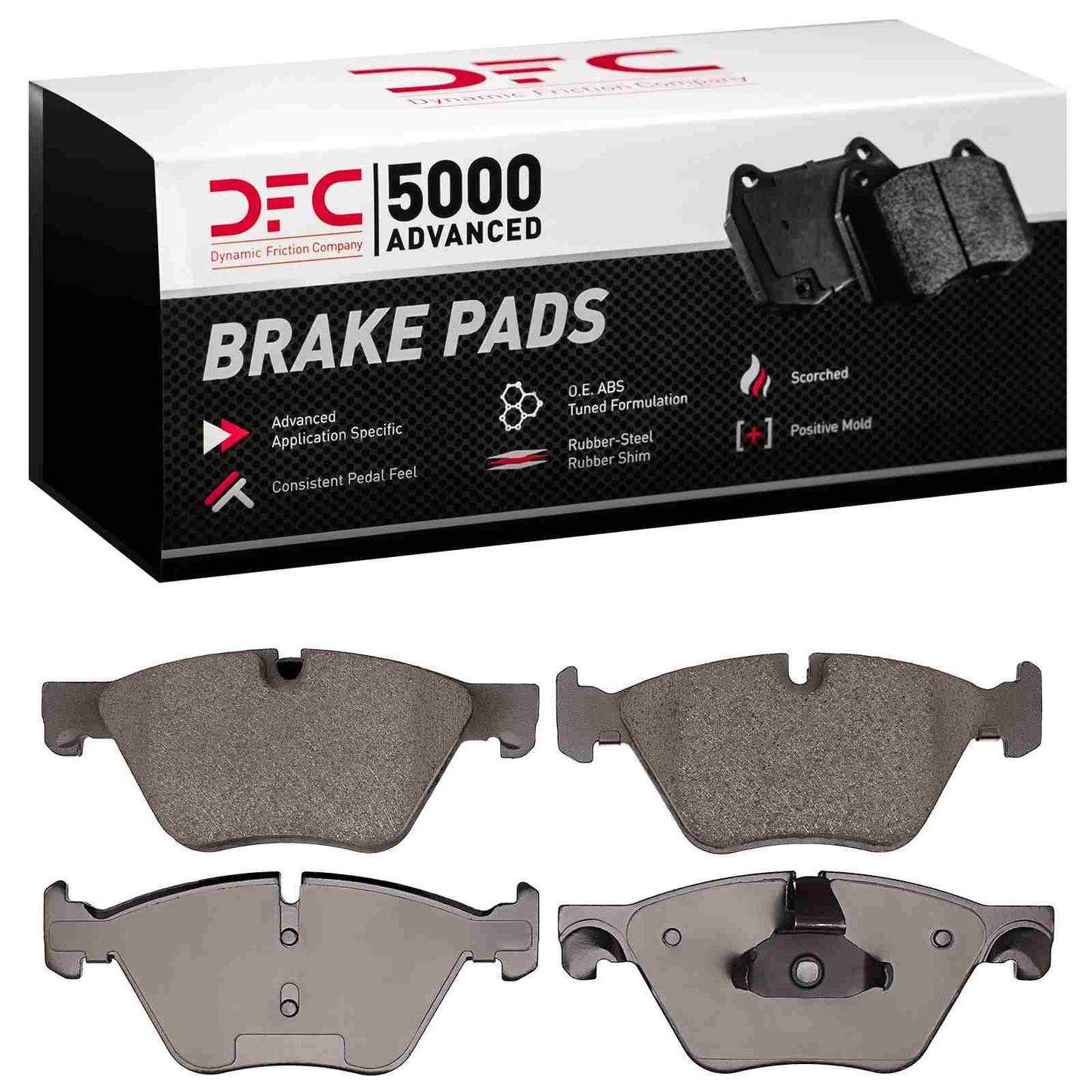 Dynamic Friction Company Disc Brake Pad Set 1552-1504-00