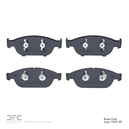 Dynamic Friction Company Disc Brake Pad Set 1552-1549-00