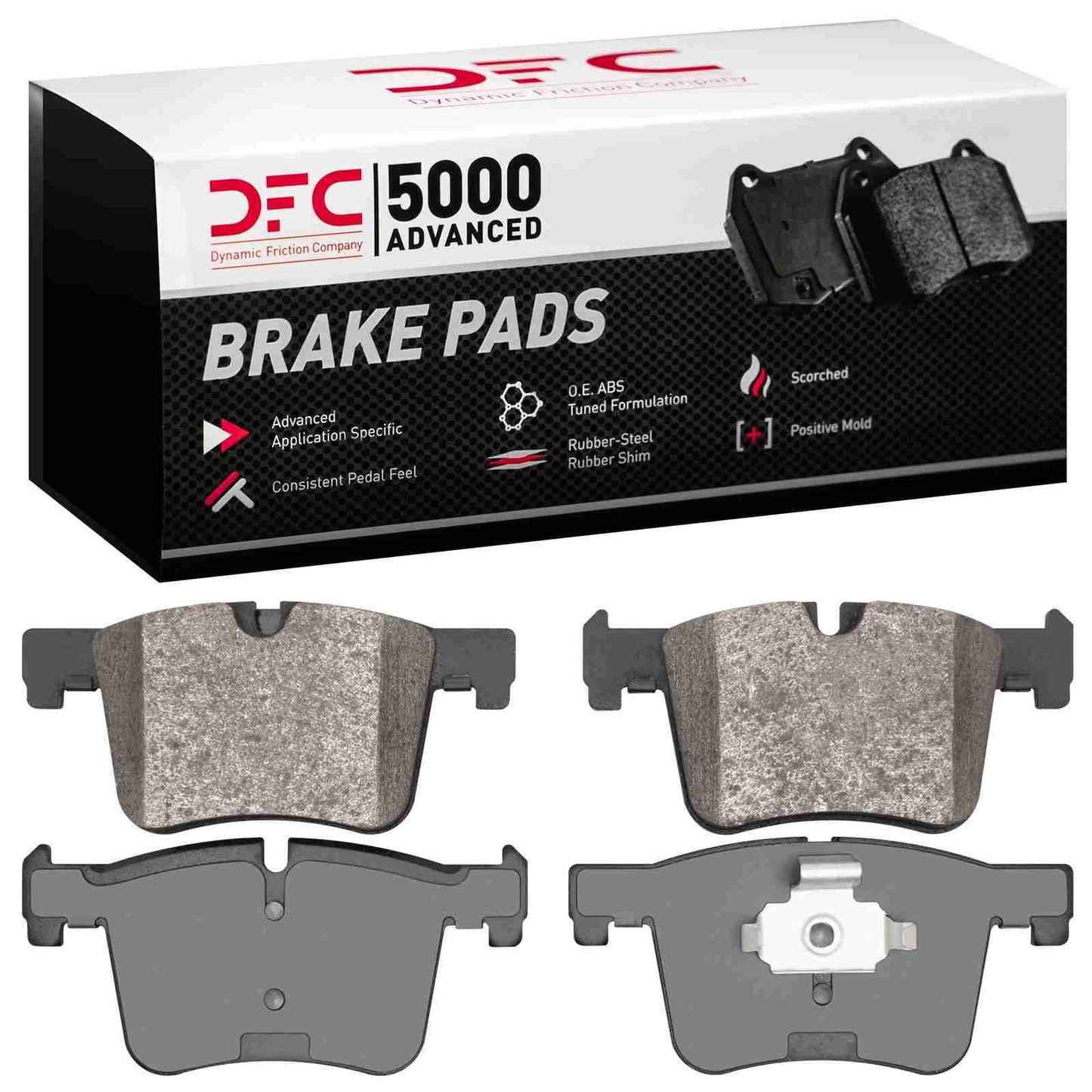 Dynamic Friction Company Disc Brake Pad Set 1552-1561-00