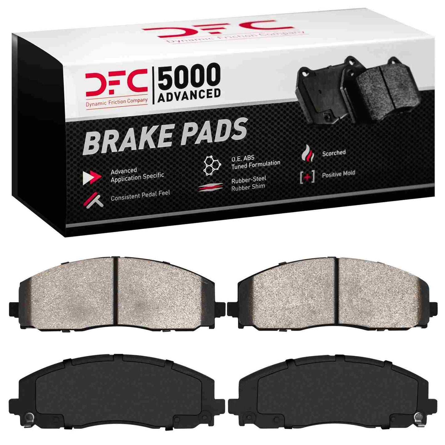 Dynamic Friction Company Disc Brake Pad Set 1552-1589-00