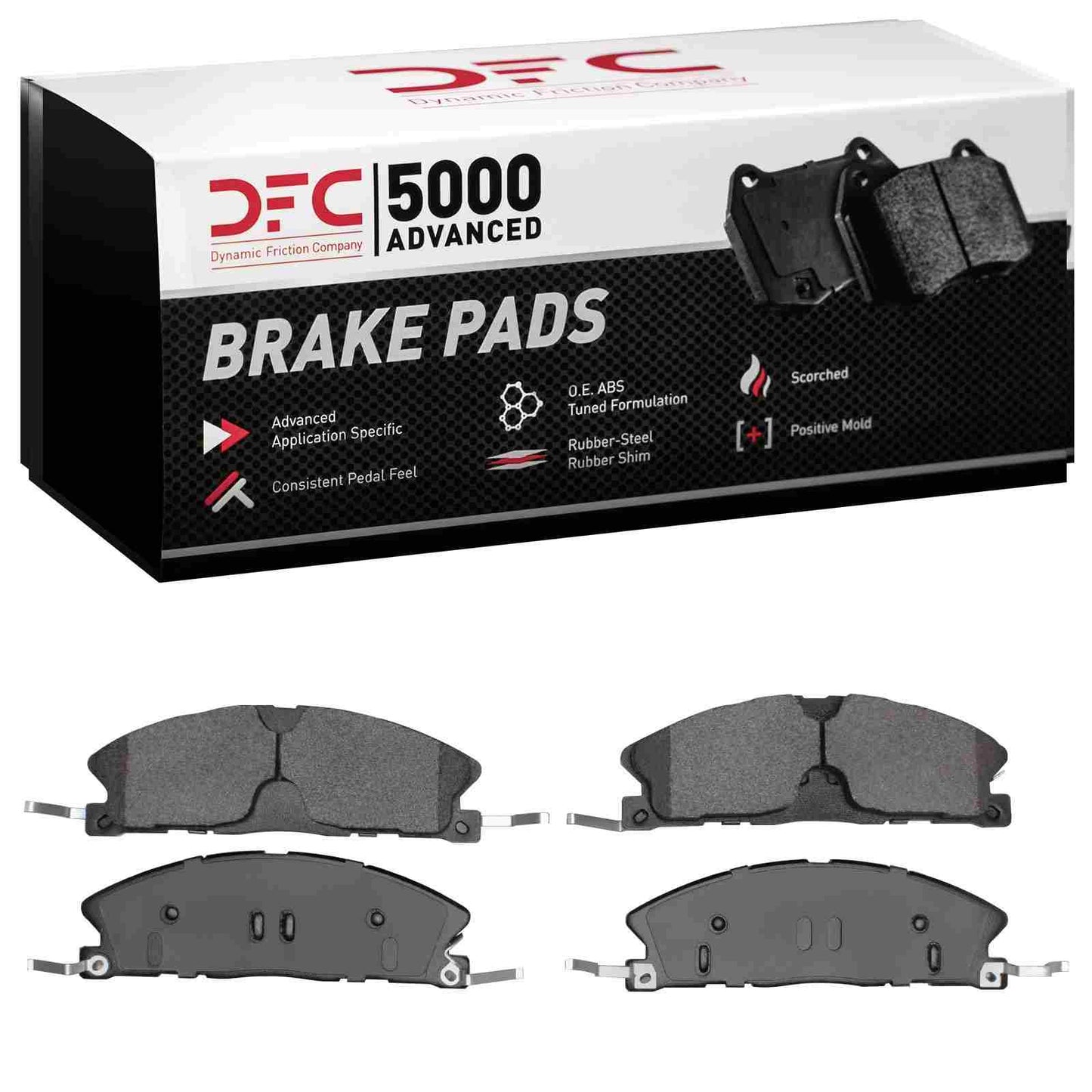 Dynamic Friction Company Disc Brake Pad Set 1552-1611-10