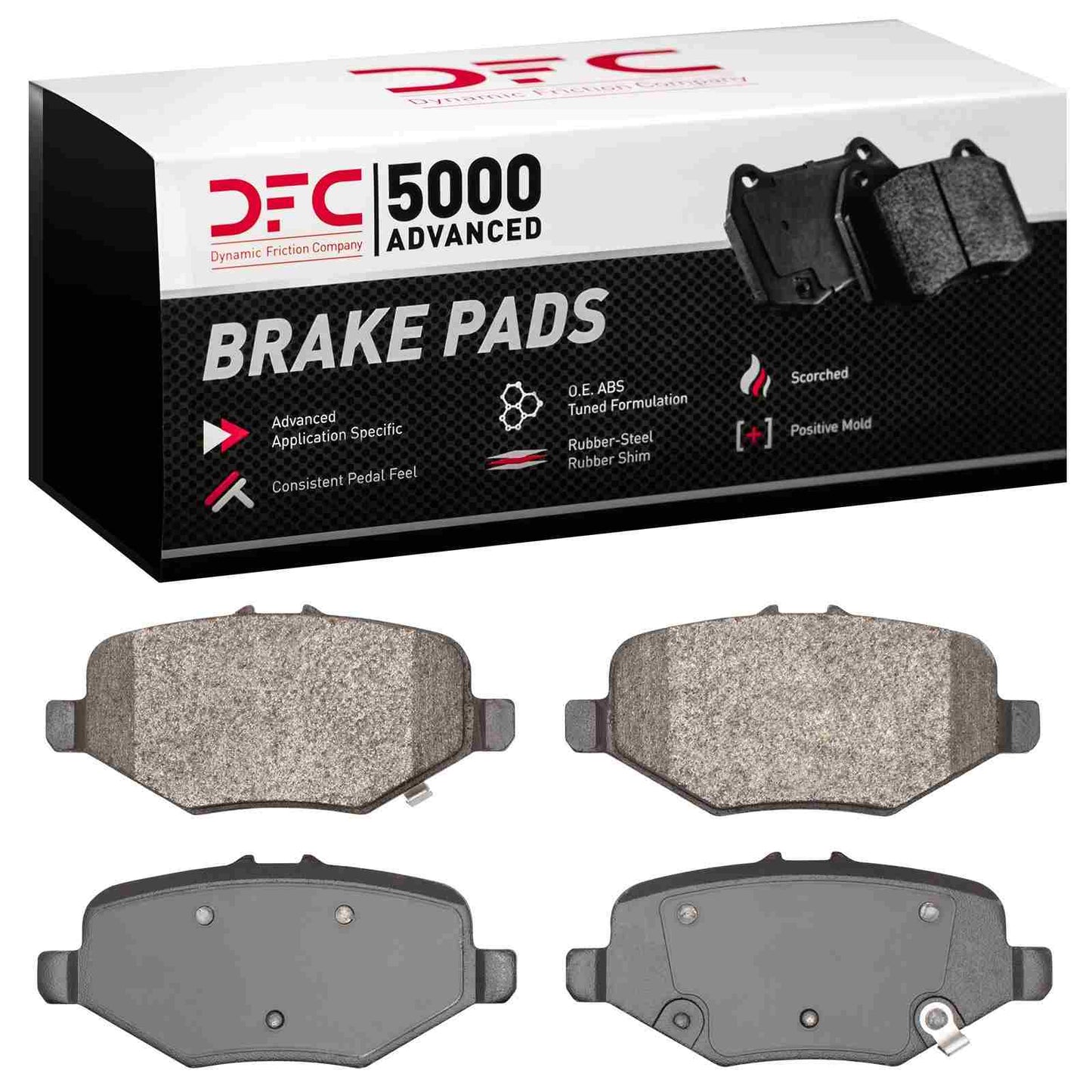 Dynamic Friction Company Disc Brake Pad Set 1552-1612-00