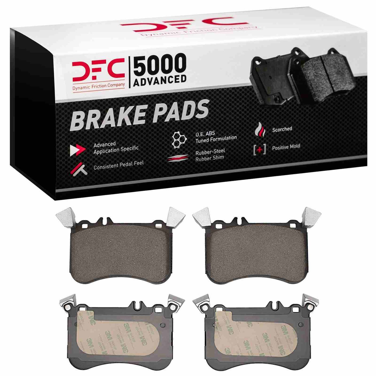 Dynamic Friction Company Disc Brake Pad Set 1552-1634-10