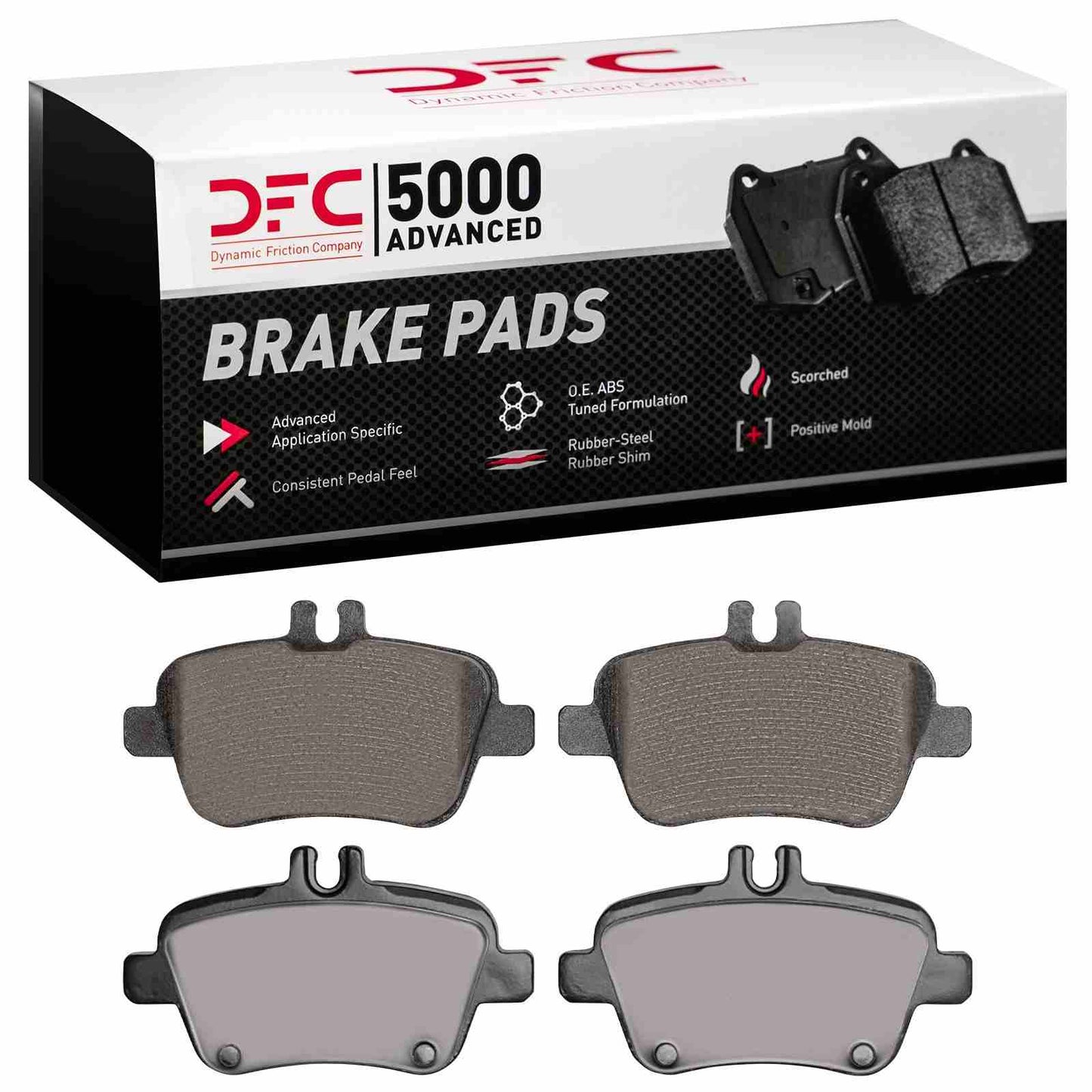 Dynamic Friction Company Disc Brake Pad Set 1552-1646-00