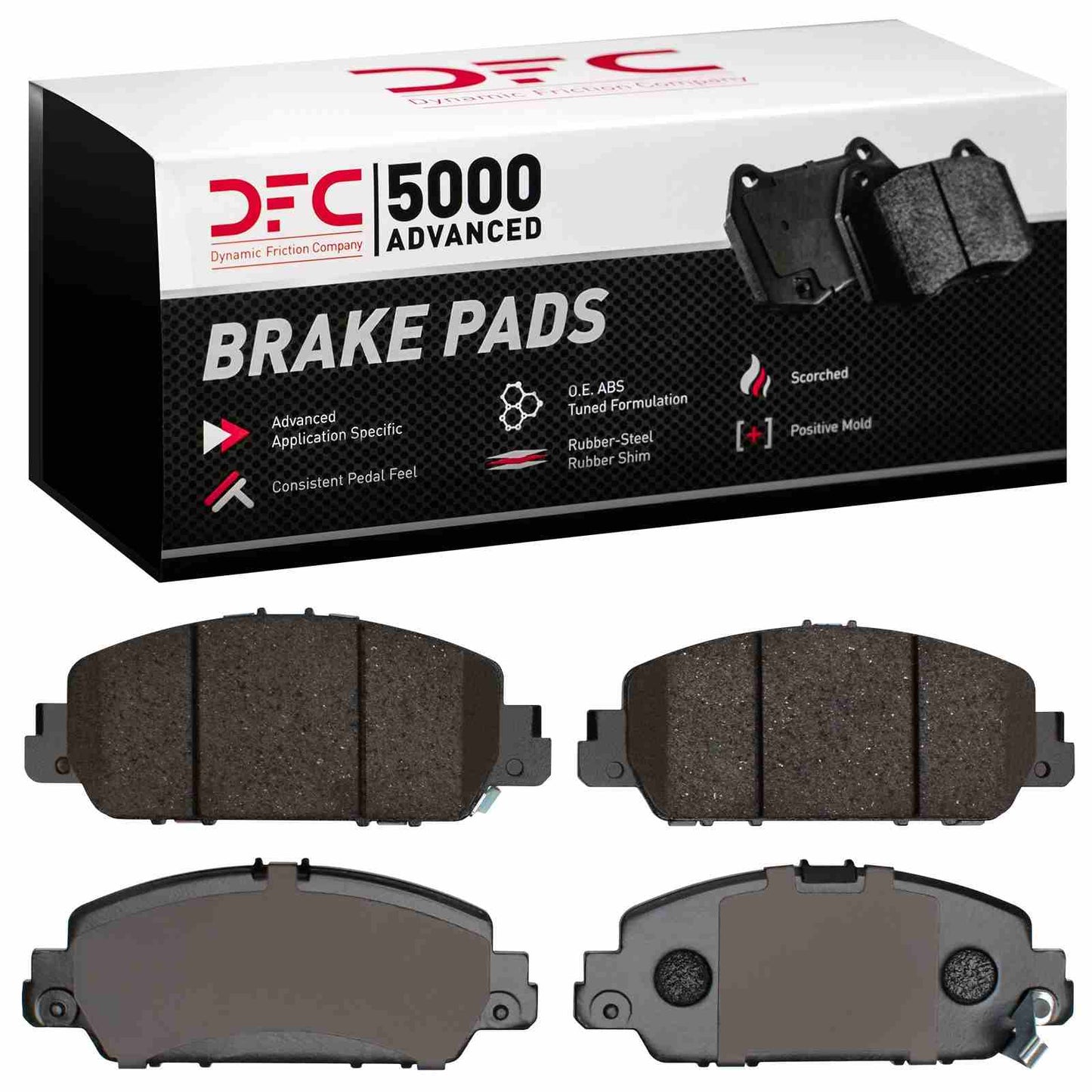 Dynamic Friction Company Disc Brake Pad Set 1552-1654-00